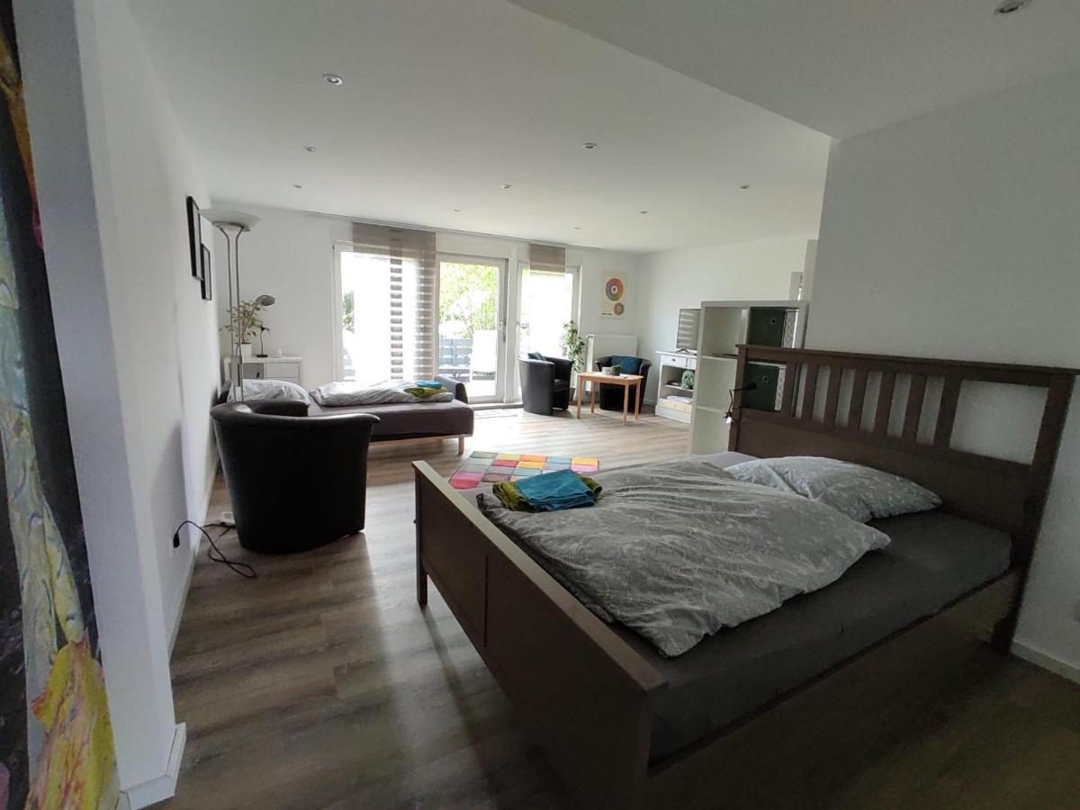 Fewo Timon Grosszuegig Modern Mit Terrasse Ca 50 Qm Hamm  Luaran gambar